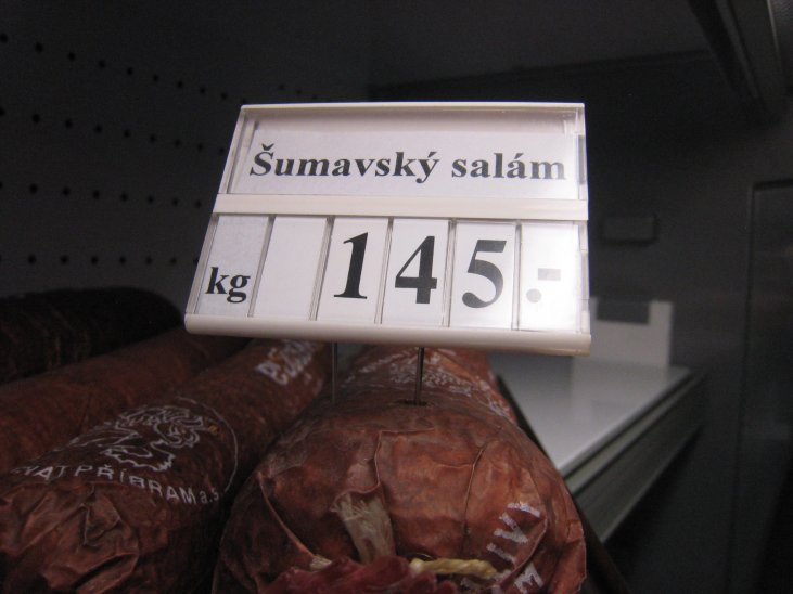 dvojřádk. cenovková kazeta PromoSign 74x54 mm