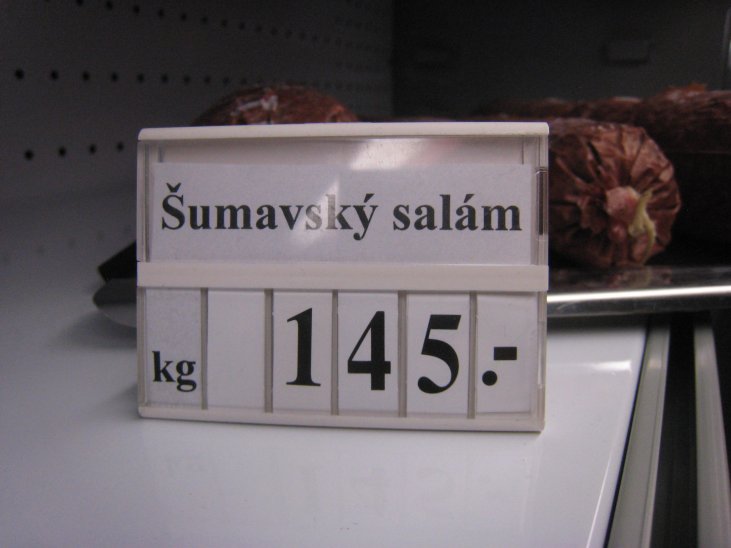 dvojřádk. cenovková kazeta PromoSign 74x54 mm