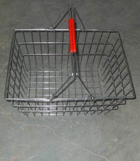 nákupní koš drátěný