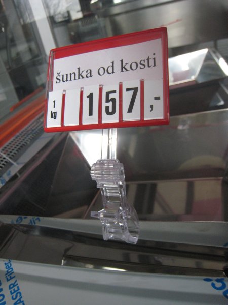 cenovková kazeta KP 80x60 mm