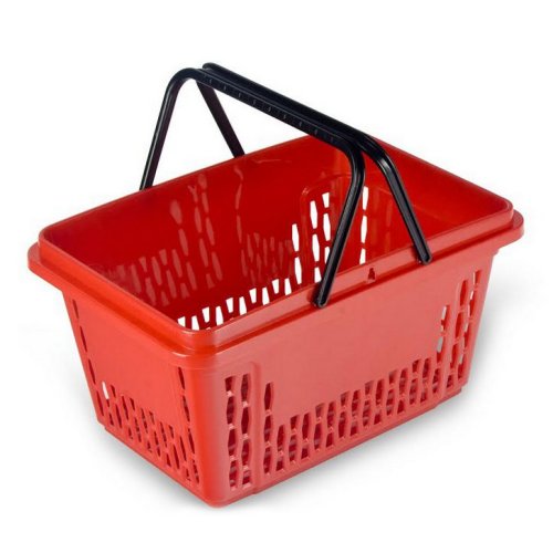 nákupní koš plastový 28 l